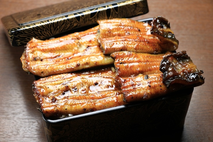 昼夜ともに提供予定のうな重