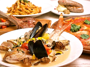 イタリアンをベースとした創作料理