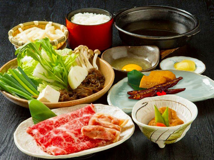 恵那峡 山菜園