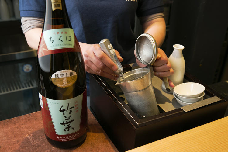 各酒ごとの最高の適温でご用意するこだわり