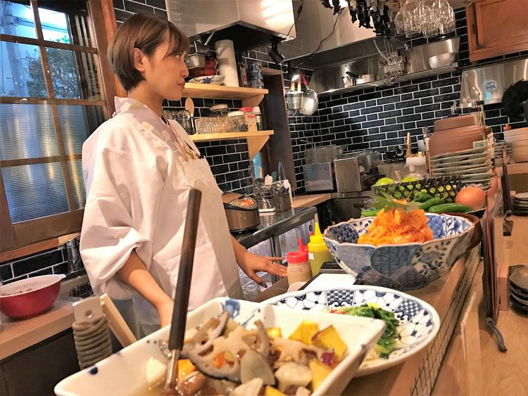 3年前にオープンした和食小料理店