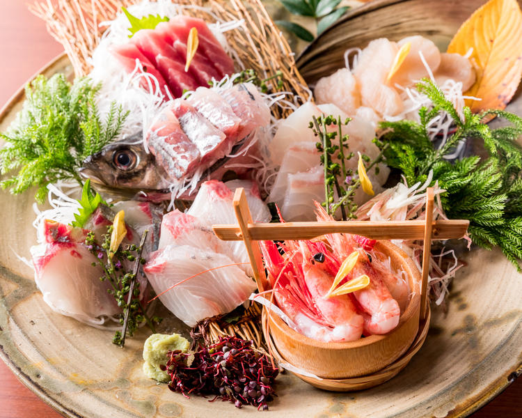 北陸直送の新鮮な魚介類