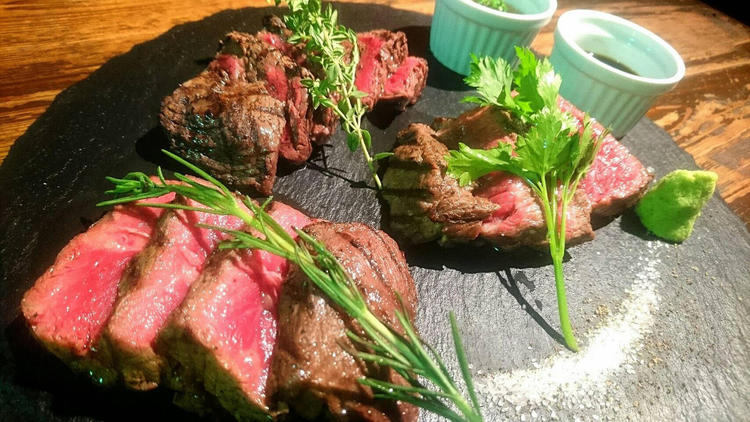 肉の火入れ学べます!!