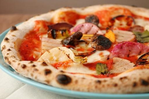米粉入りのPizzaは当店オリジナル!!