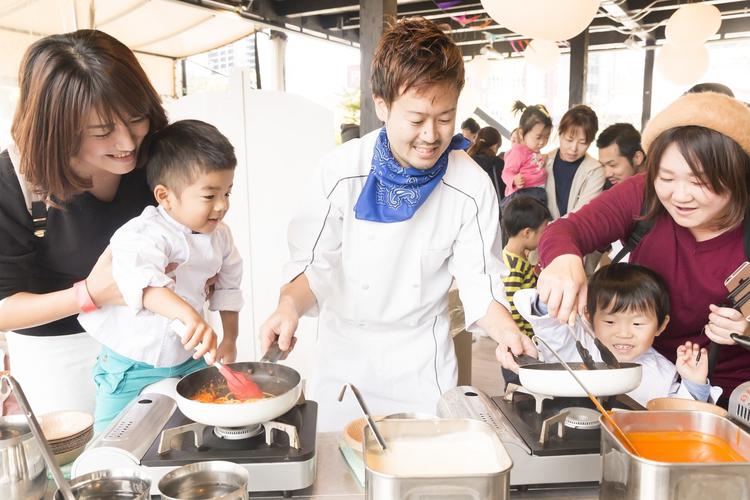 お子様お料理教室も開催してます^_^