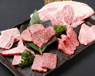 黒毛和牛盛り合わせ