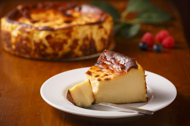 バスクのチーズケーキ