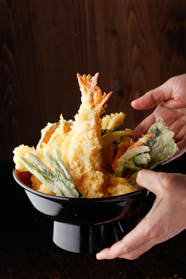 専門店ならではのサクサクの天丼♪