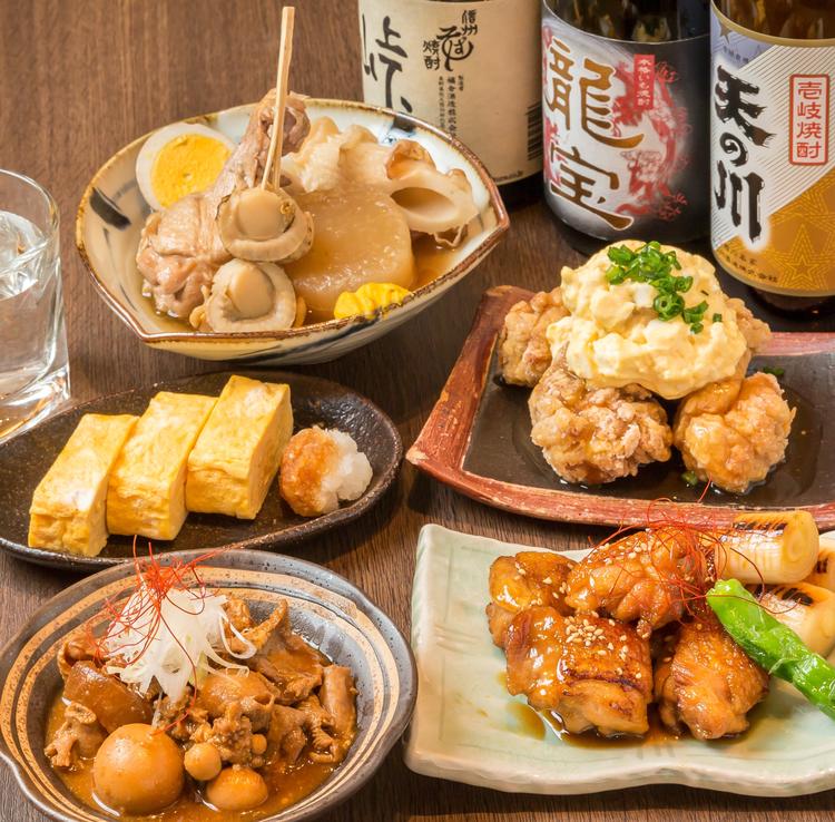 夜はワイワイ飲めるおつまみも充実♪