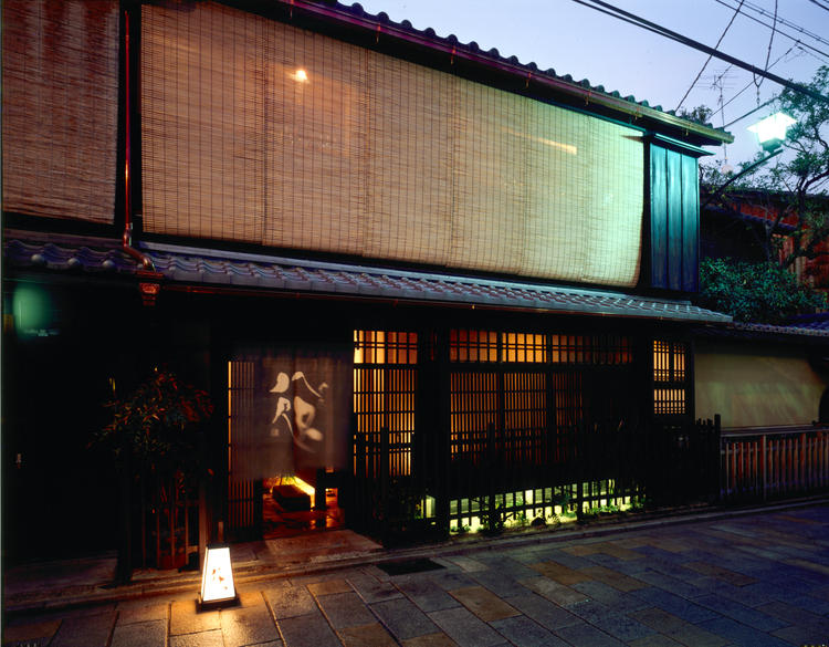 築100年の京町屋を使った外観