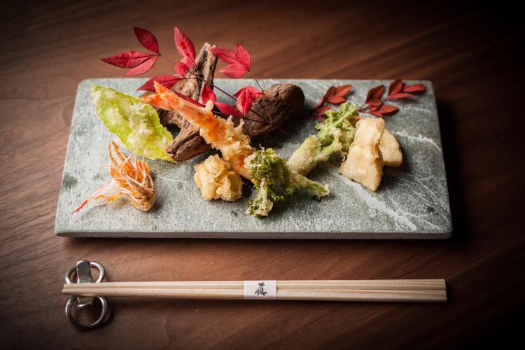 季節食材を一皿に。