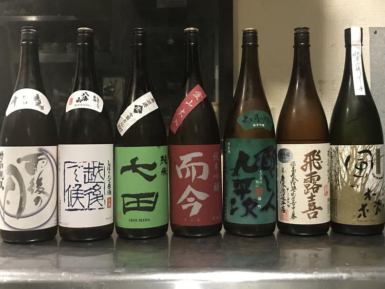 季節の日本酒