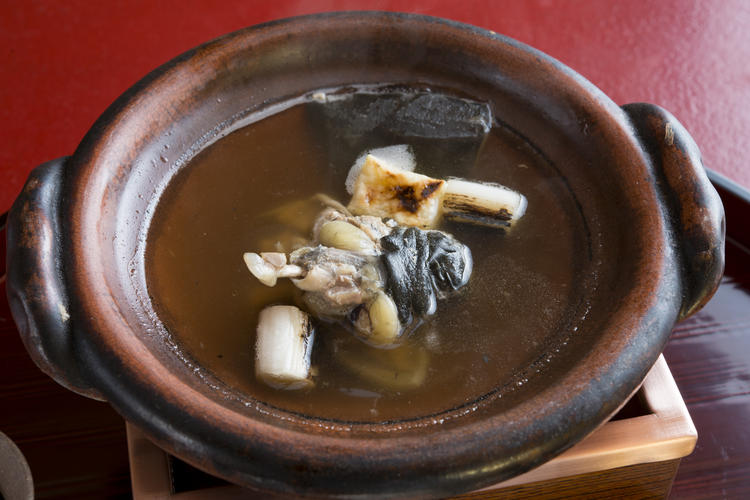本家たん熊名物「すっぽん鍋」
