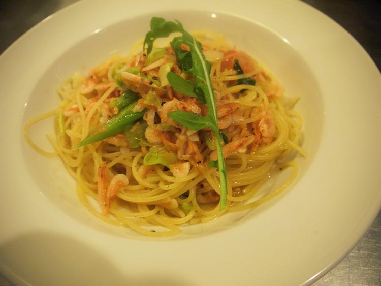 人気の季節のパスタ