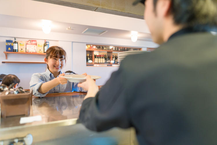 笑顔が溢れるお店です