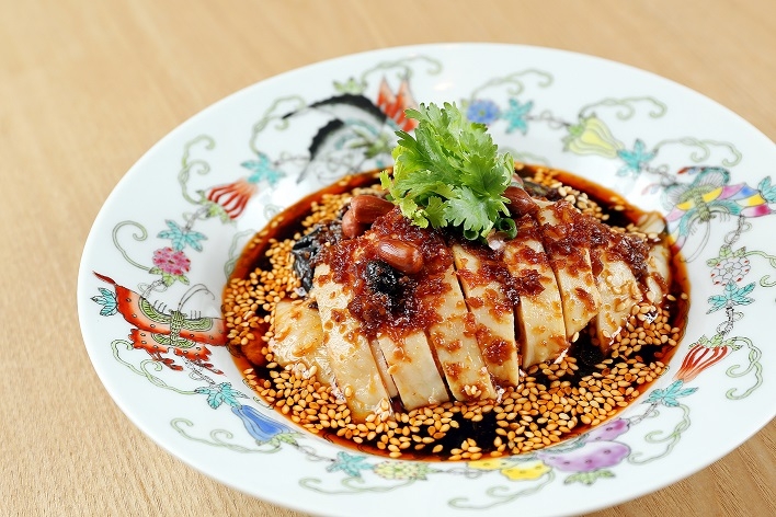 名物のよだれ鶏!