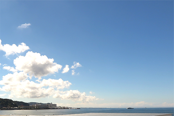 青い空・青い海が広がる空間♪