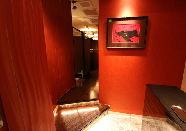店内エントランス