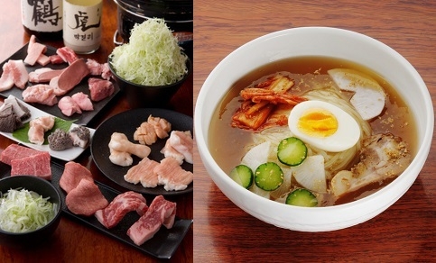 新鮮ホルモンや本場冷麺