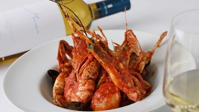 自慢の魚介料理の数々