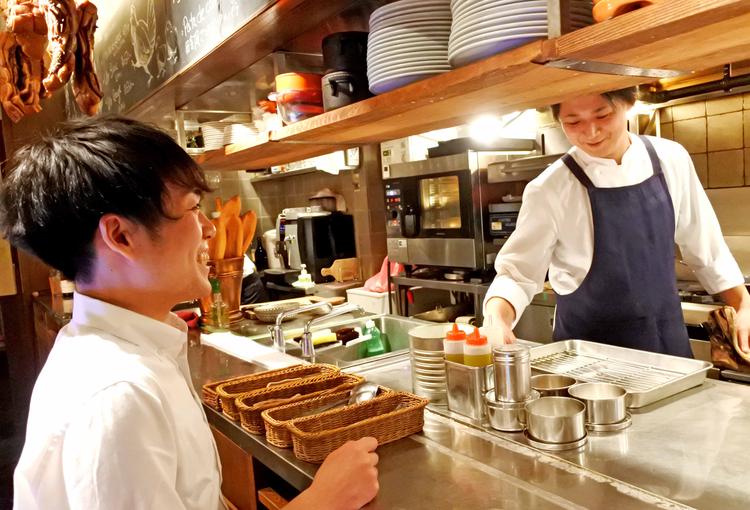 チーム一丸、良いお店づくりを目指します