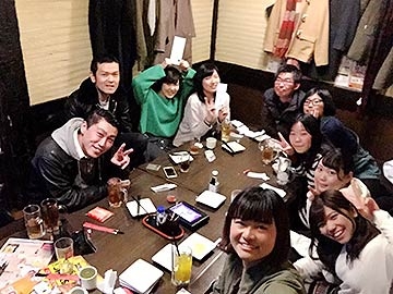 スタッフみんな仲が良い!