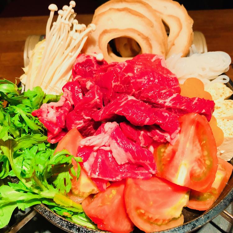 短角牛のトマトすき 〆リゾット