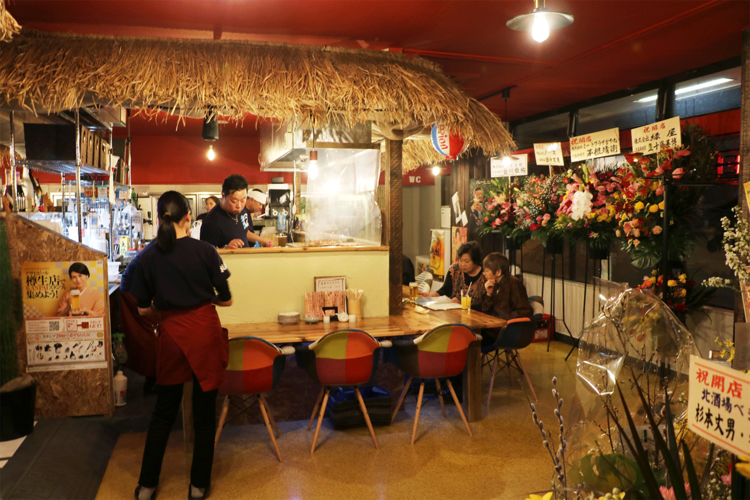 1月にOPENしたての綺麗な店内♪