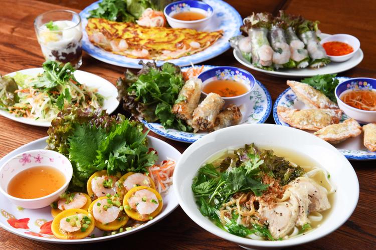 ヘルシーで美味しい本格的なベトナム料理