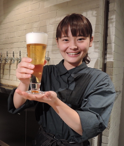 クラフトビールのサーブなどお任せします