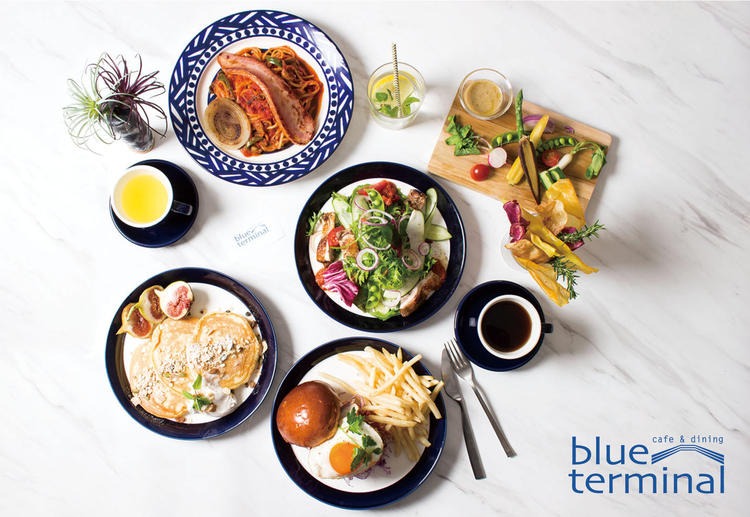 cafe & dining blue terminal