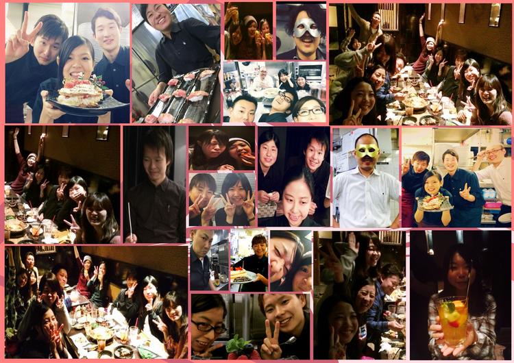 会社イベントや飲み会でもみんな仲良し♪