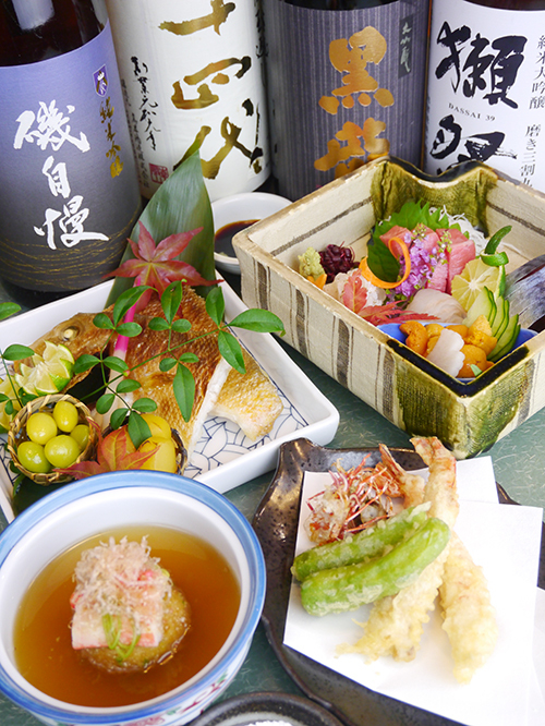 お食事に合う豊富なお酒も♪