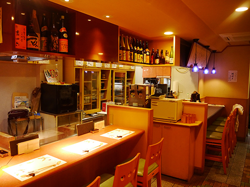 全30席のこじんまりとしたお店です◎