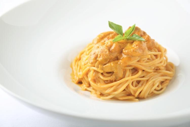 名物のウニパスタ!