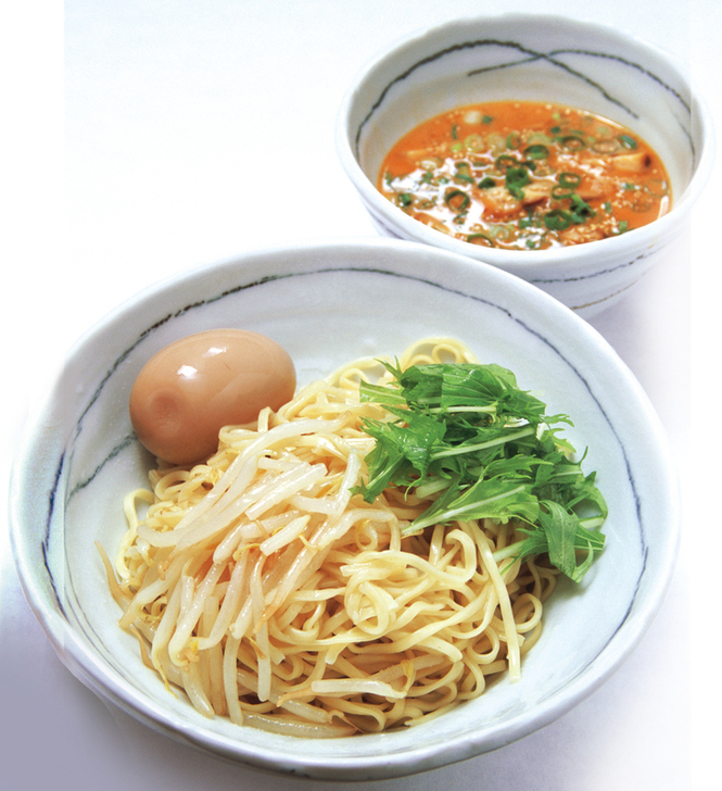 さっぱりとしたかぼす風味つけ麺