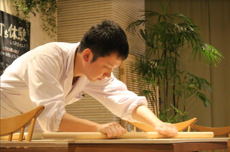 蕎麦打ちのノウハウも教えます!!