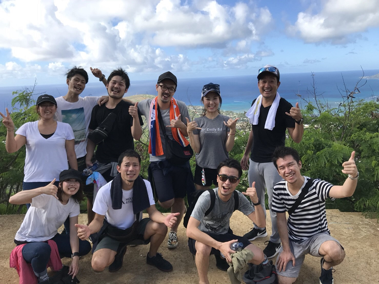 社員旅行の写真です
