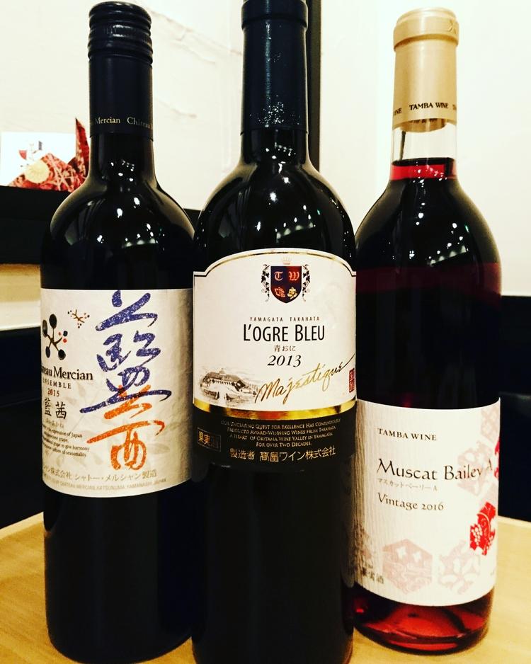 日本のワインもおいしいです♪