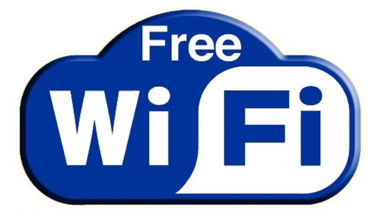Wifi 無料スポットあり!