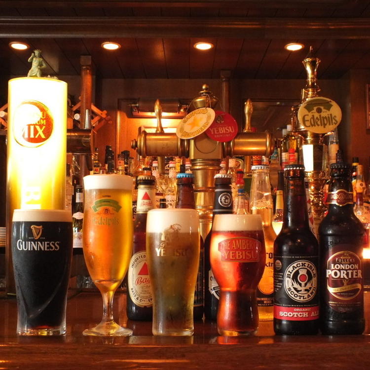 様々なタイプのビールをご用意しています。
