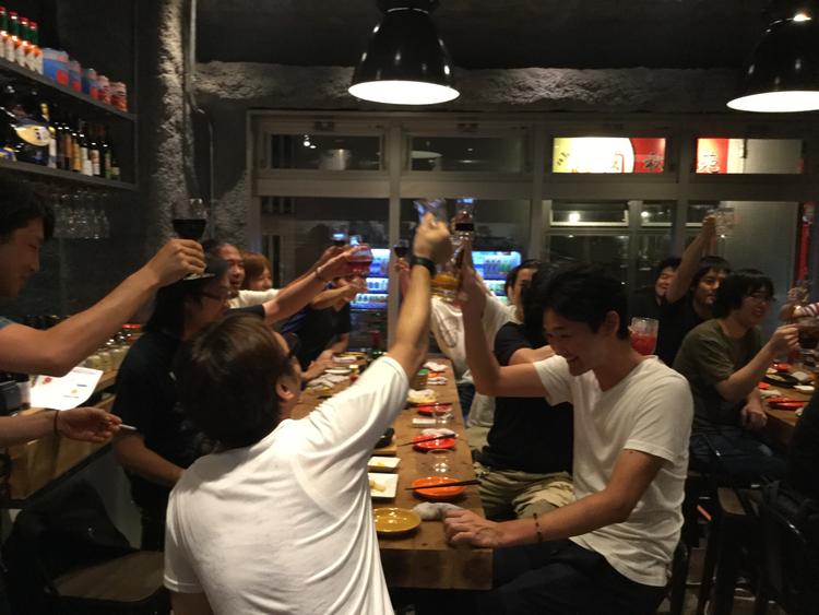 売り上げ達成して旨い酒を飲みましょう。笑