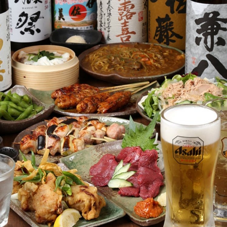 お酒に合う料理の数々。
