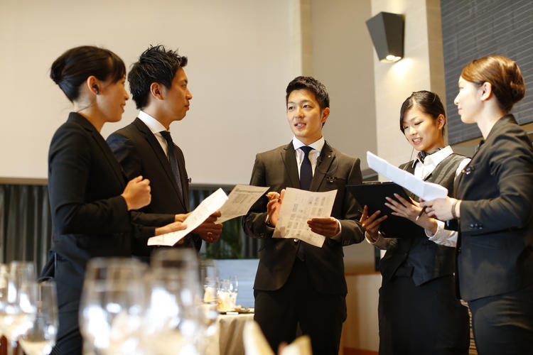 会場の顔として活躍