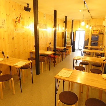 清潔感のある店内