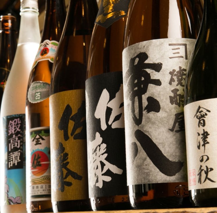 プレミアな日本酒、焼酎もたくさん。
