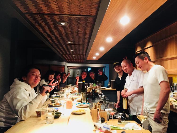 2店舗合同で仲良く楽しく焼鳥大会♪