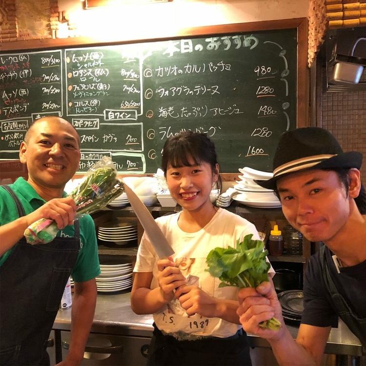 練馬の野菜を調理します☆
