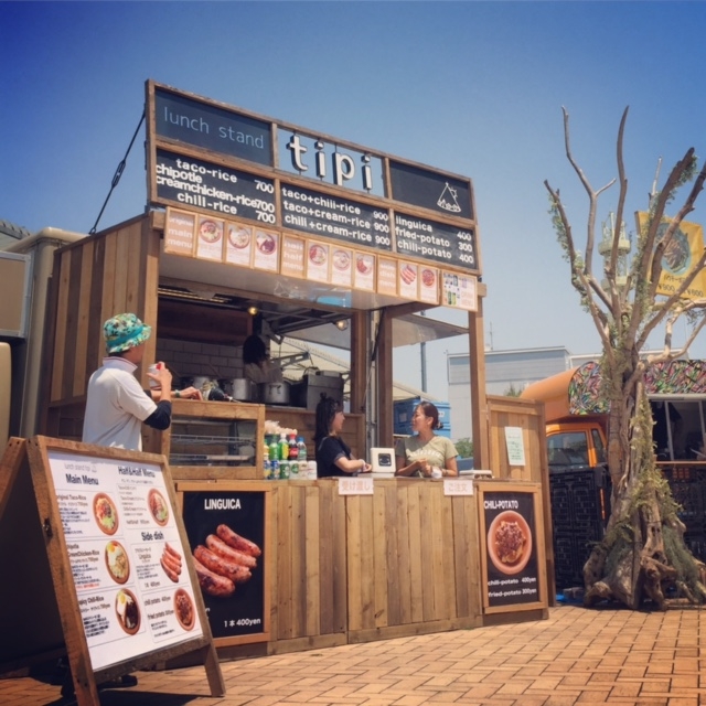 イベント出店風景