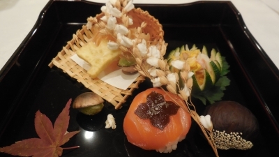 目にも美味しいお料理の数々